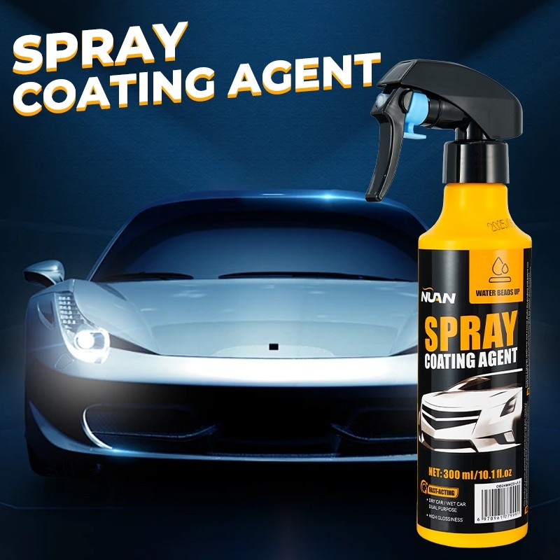 2Pack 300ML Set Nuan Car Coating Spray Coating Protection Quick Car Wax Polish