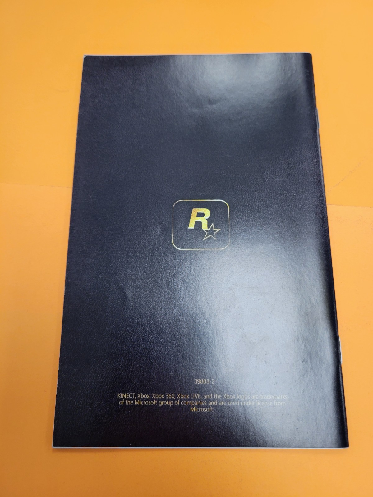 L.A. Noire Xbox 360 Original Instruction Manual