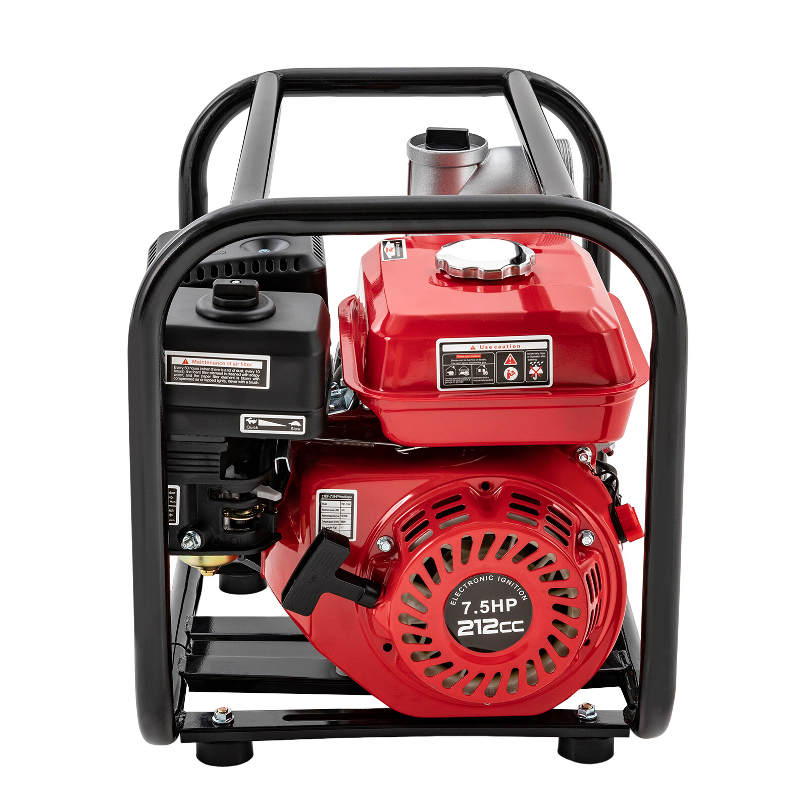 3" Inch 7.5HP Gas Water Pump Gas-Power Garden Water Irrigation Transfer Pump