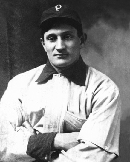 Pittsburgh Pirates HONUS WAGNER Glossy 8x10 Photo Vintage Baseball Portrait