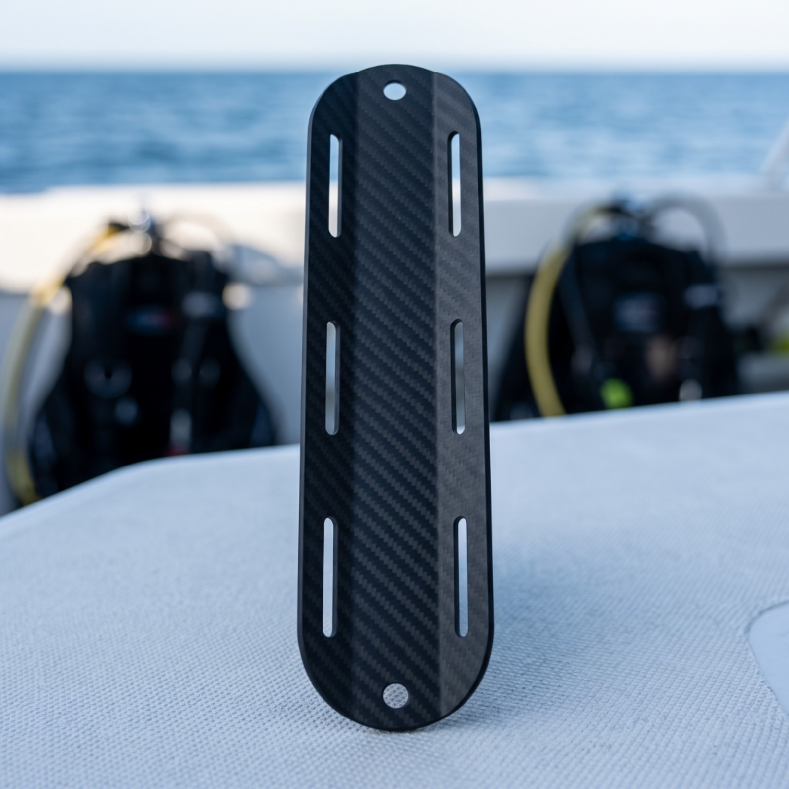 Scuba Diving Backplate Streamlined Scuba Backplate Rigid for Technical Divers