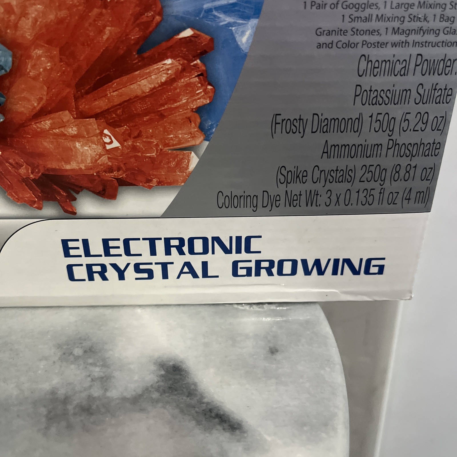 Smithsonian Large Electronic Crystal Growing Kit