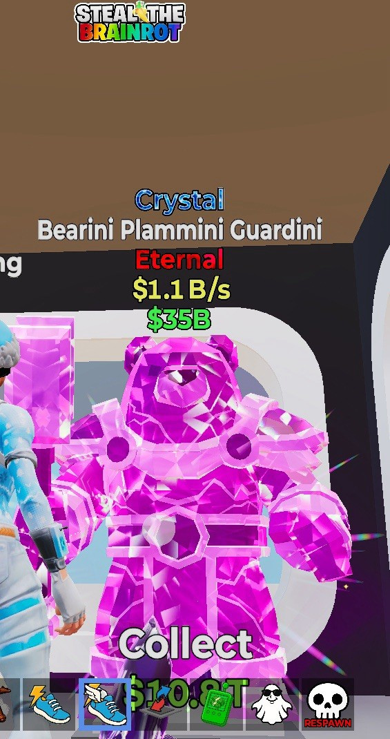 Steal The Brainrot Crystal Bearini Plammini Guardini