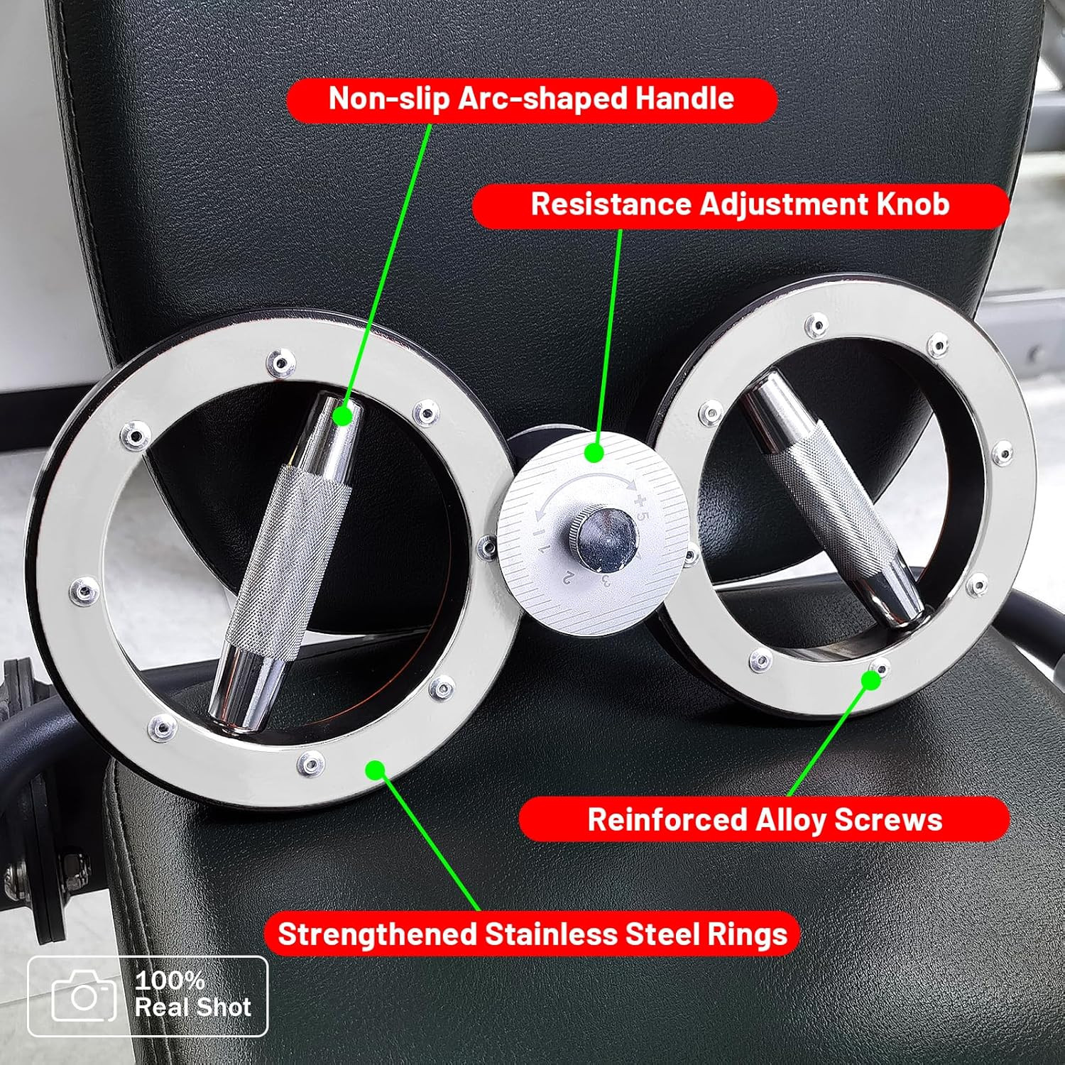 Arm Training Wheel, Hand Trainer and Forearm Trainer, Adjustable Arm Trainer for