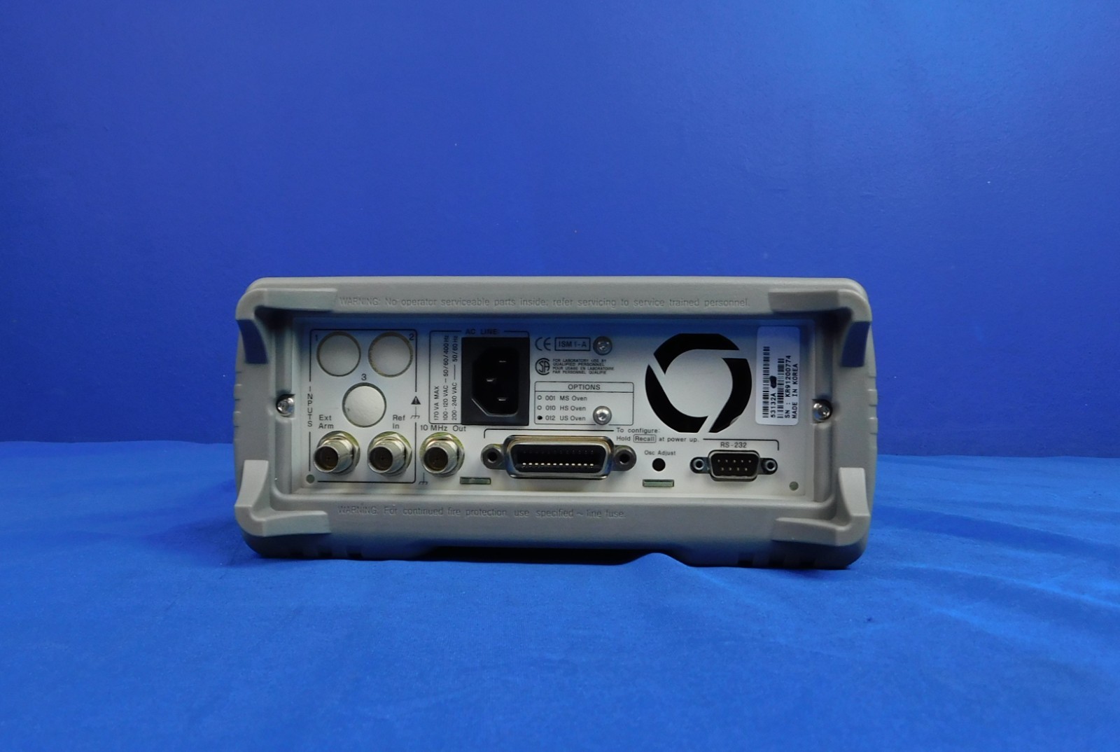 Keysight (Agilent) 53132A Universal Frequency Counter, 12 digits/s