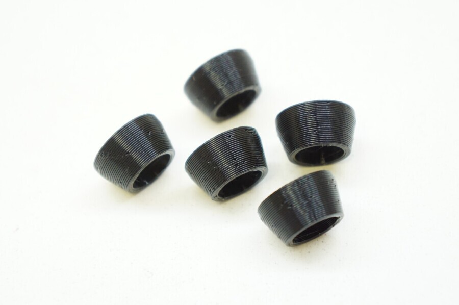 Replacement Rubber Glides Feet Pads for Ikea Gilbert Chair (Rubberized, 5-Pack)