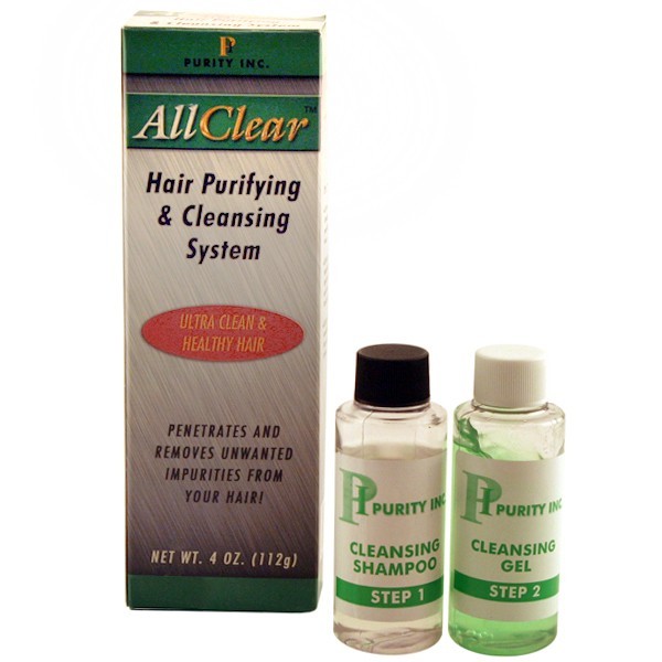 All Clear Ultra Clean Hair Detox Shampoo and Conditioner *Packed Ready To Ship*