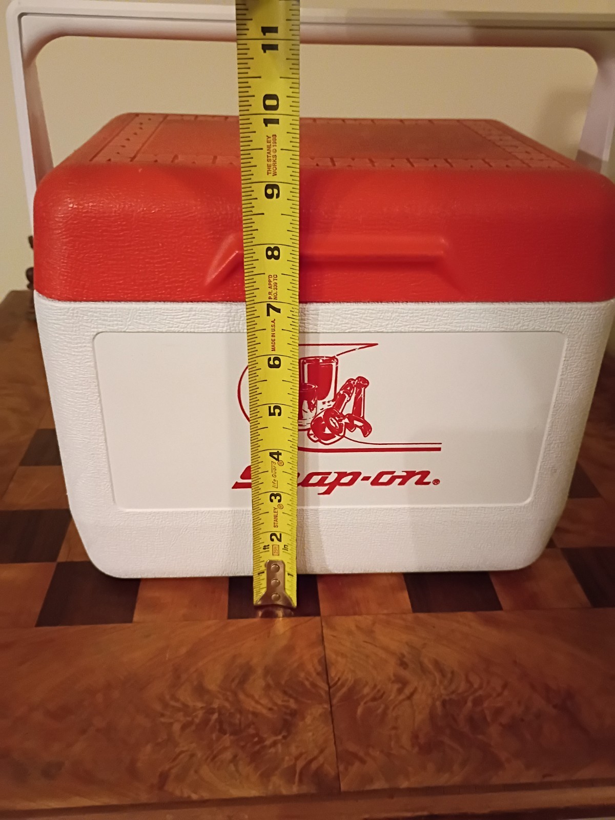 Vintage Snap On Tools Cooler Gott Brand Model 1806 Red & White