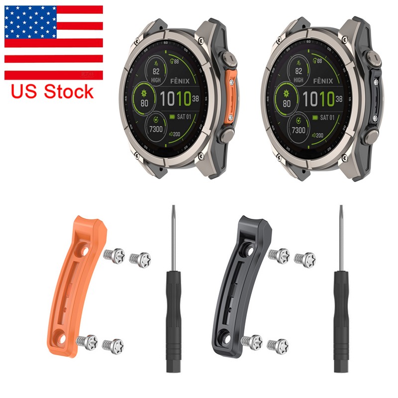 Protective Side Strip for Garmin Fenix 8 Pro AMOLED Quatix8 Tactix8 Fenix8 +Tool