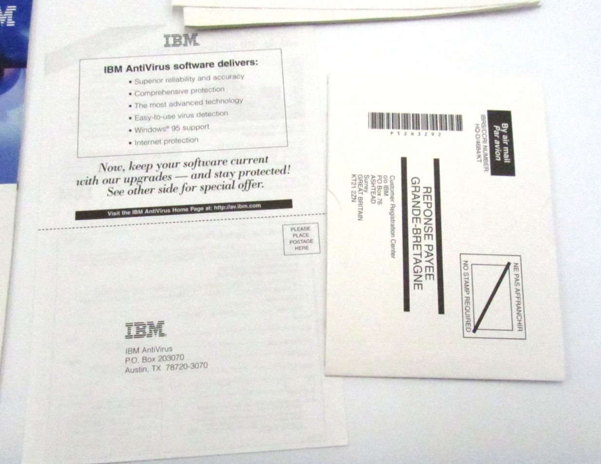 IBM ThinkPad 380 380D Laptop Booklets instructions Catalog Users Guide Set Lot