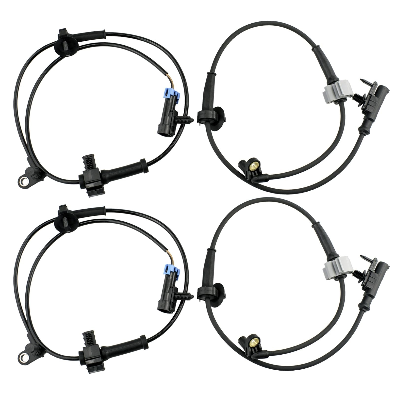 ABS Wheel Speed Sensor Front Rear Left Right fit for GMC Yukon XL 1500, Chevy