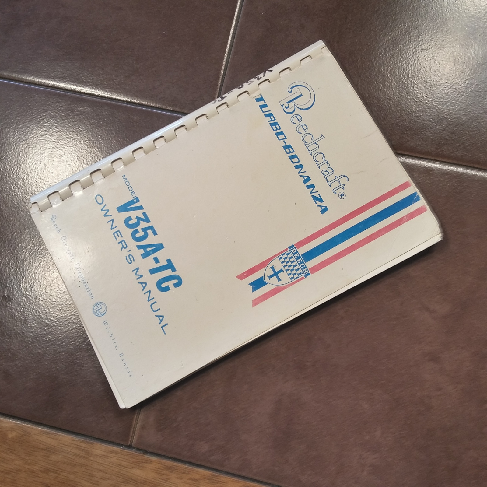 Beechcraft Turbo Bonanza V35A-TC Owner's Manual