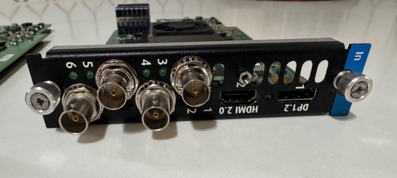 Barco E2 4K60 Tri-Combo Input card