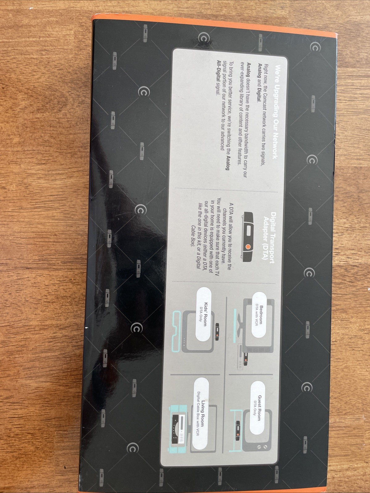 Comcast Digital Transport Adapter Self-Installation Kit DCI105COM1