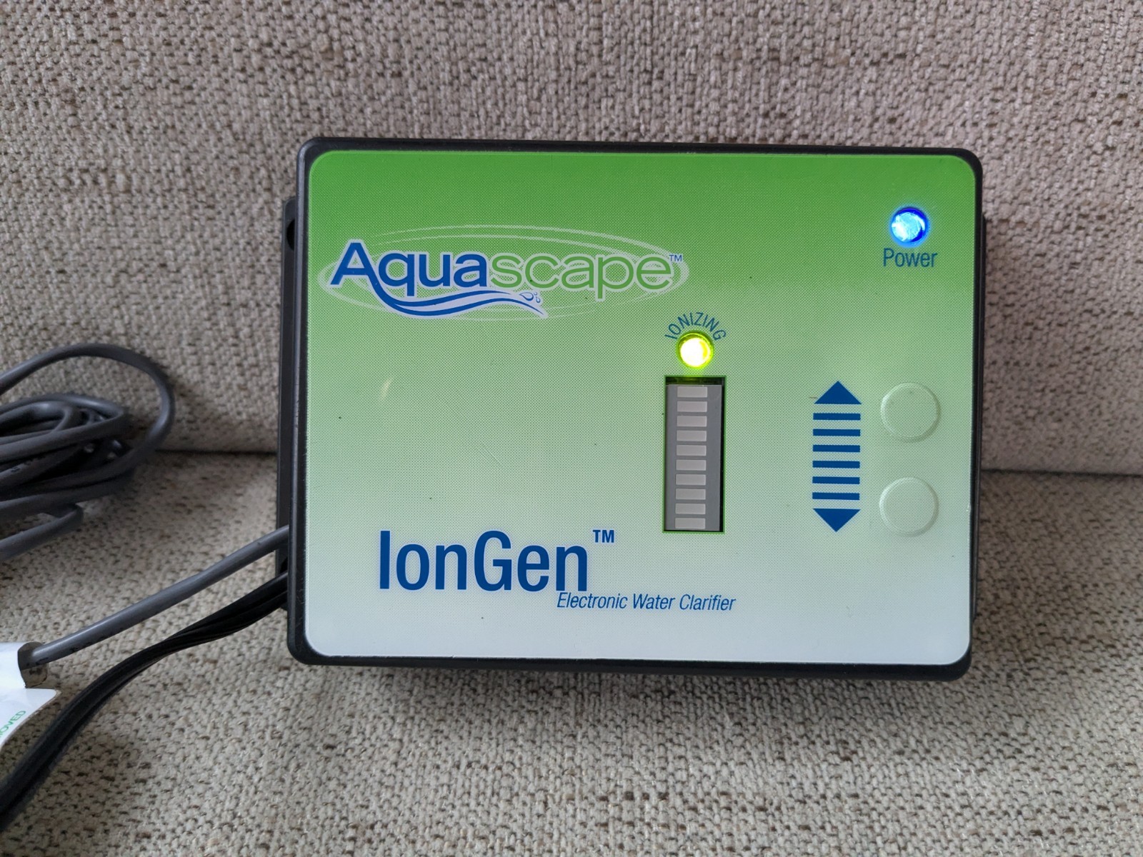 Aquascape IonGen System • Electronic Water Clarifier Control Panel | Algae