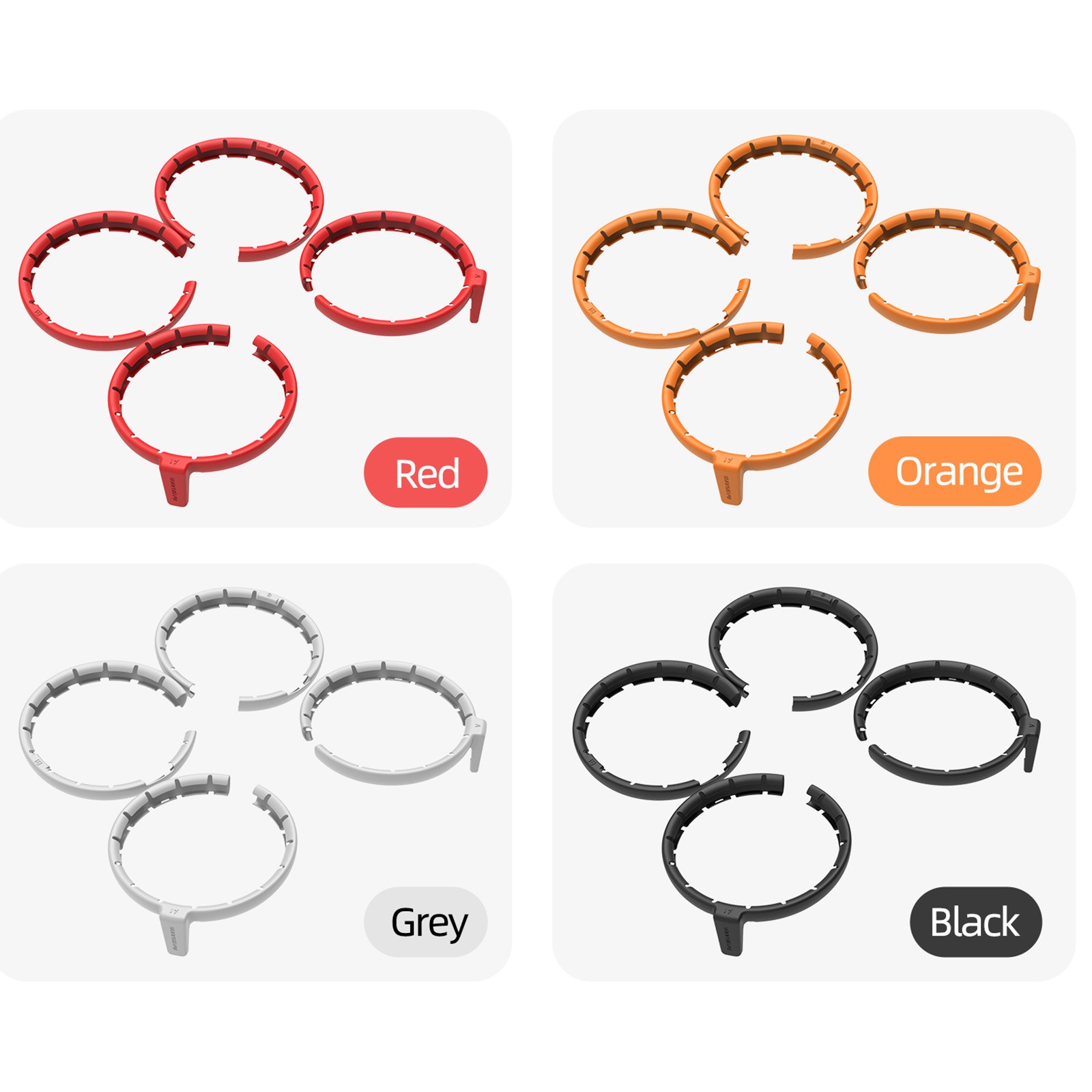 Full Surround Bumper Protective Covers Propeller Blade Protector for DJI FLIP