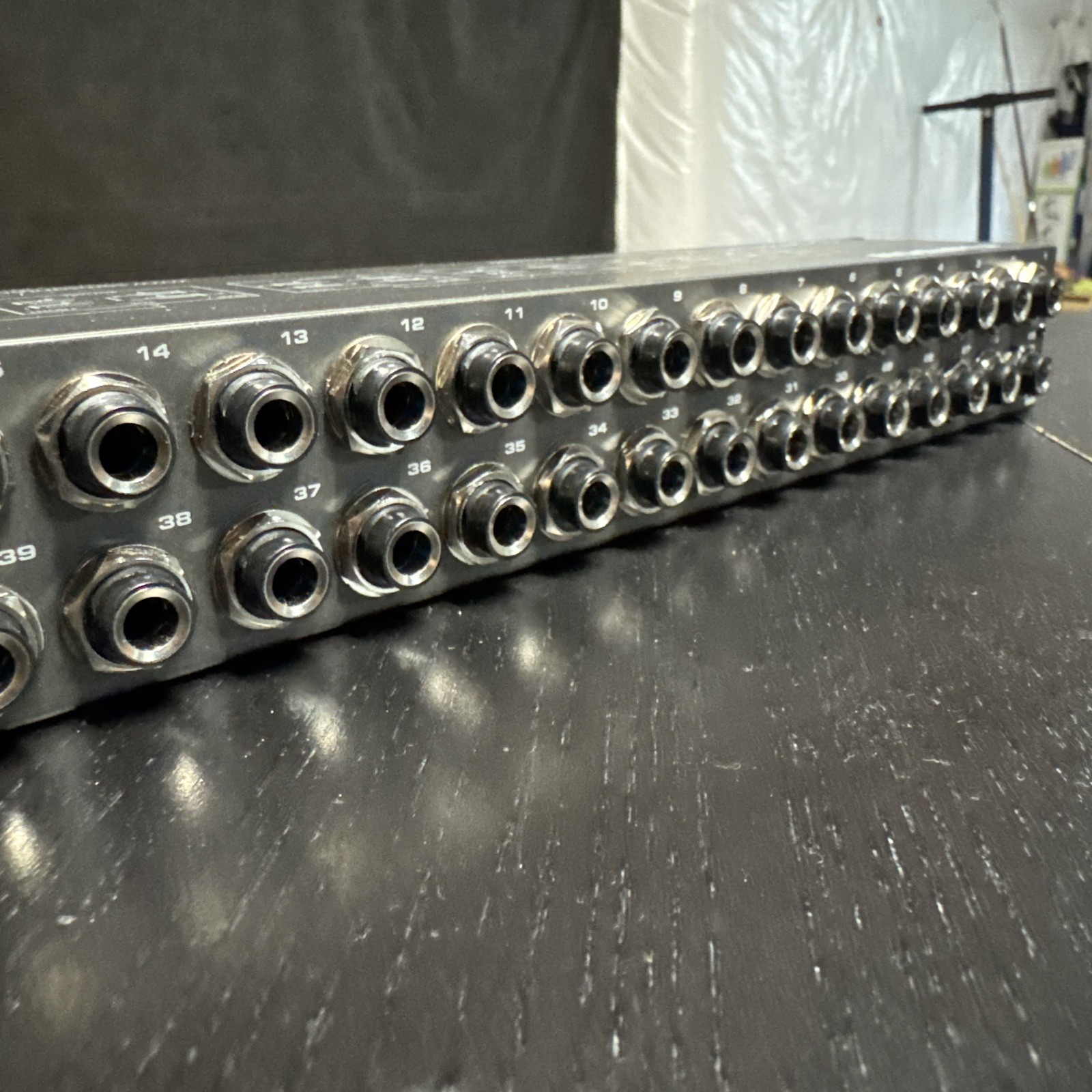 Samson S-Patch Plus 48-Point Balanced Audio Patch Bay with 1/4 Inch Phone Jacks