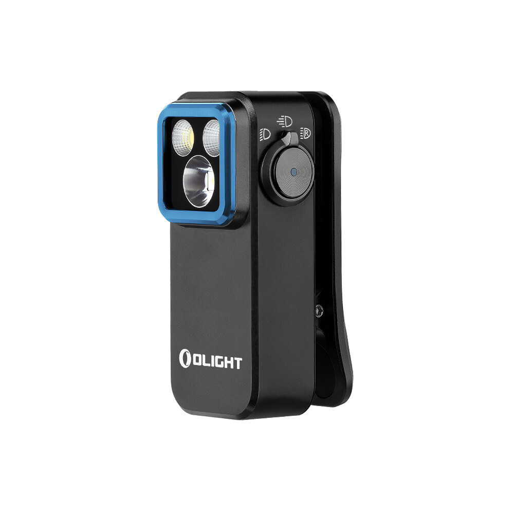 Olight Oclip Pro Black Clip on Flashlight & OPen Mini 2 Black Ballpoint/Pencil