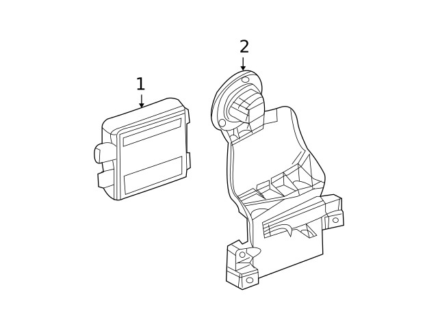 Genuine Ford Blind Spot Detection System Warning Sensor BE5Z-14C689-A