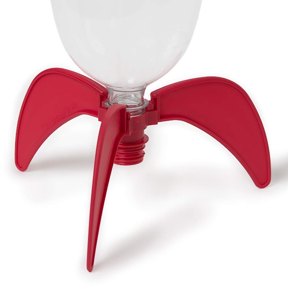 StratoFins Water Rocket Kit Compatible with Soda Bottles for High Flights