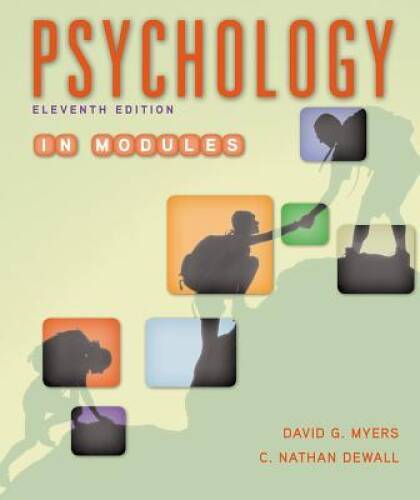 Psychology in Modules - Hardcover By Myers, David G - VERY GOOD