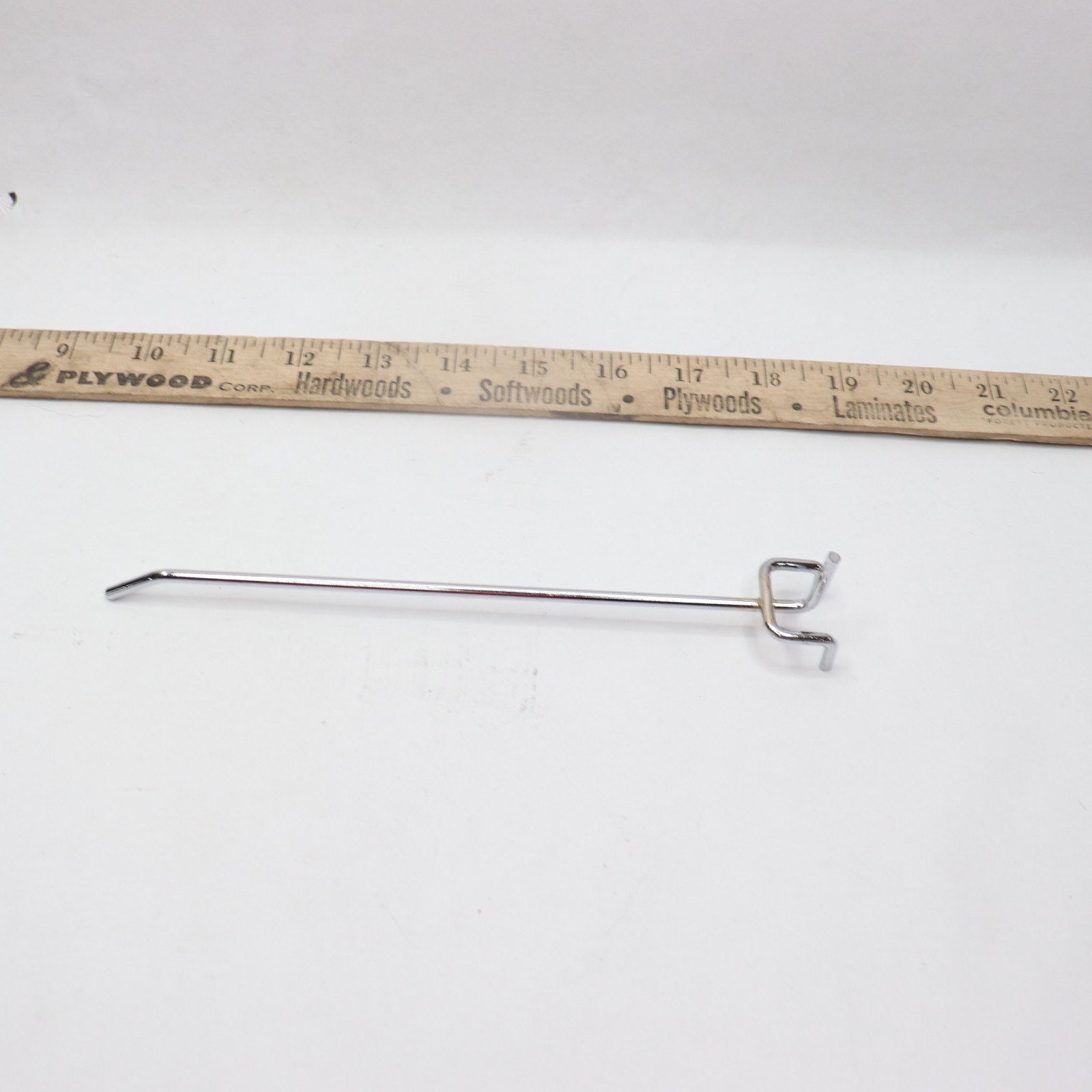 Pegboard Double Hook 7"
