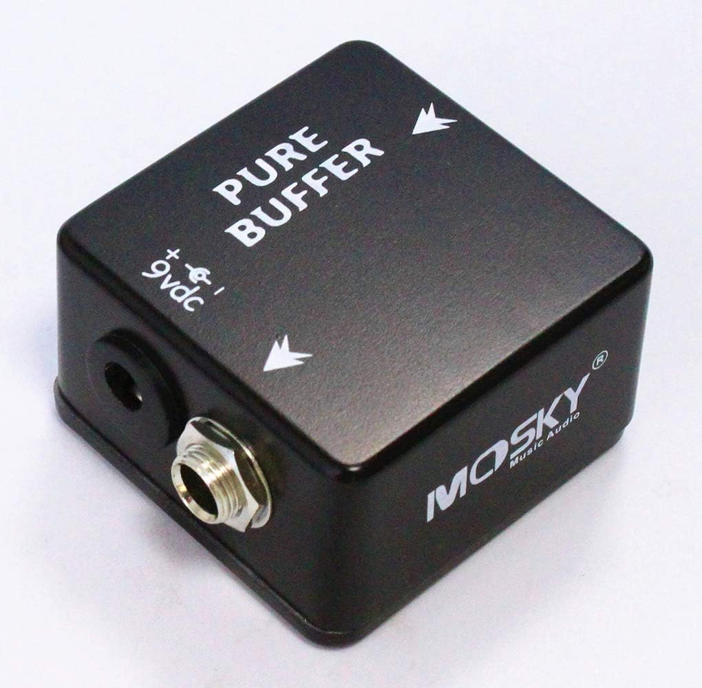 YMUZE Mini Pure Buffer Effect Pedal Full Metal Shell Lightweight and Durable