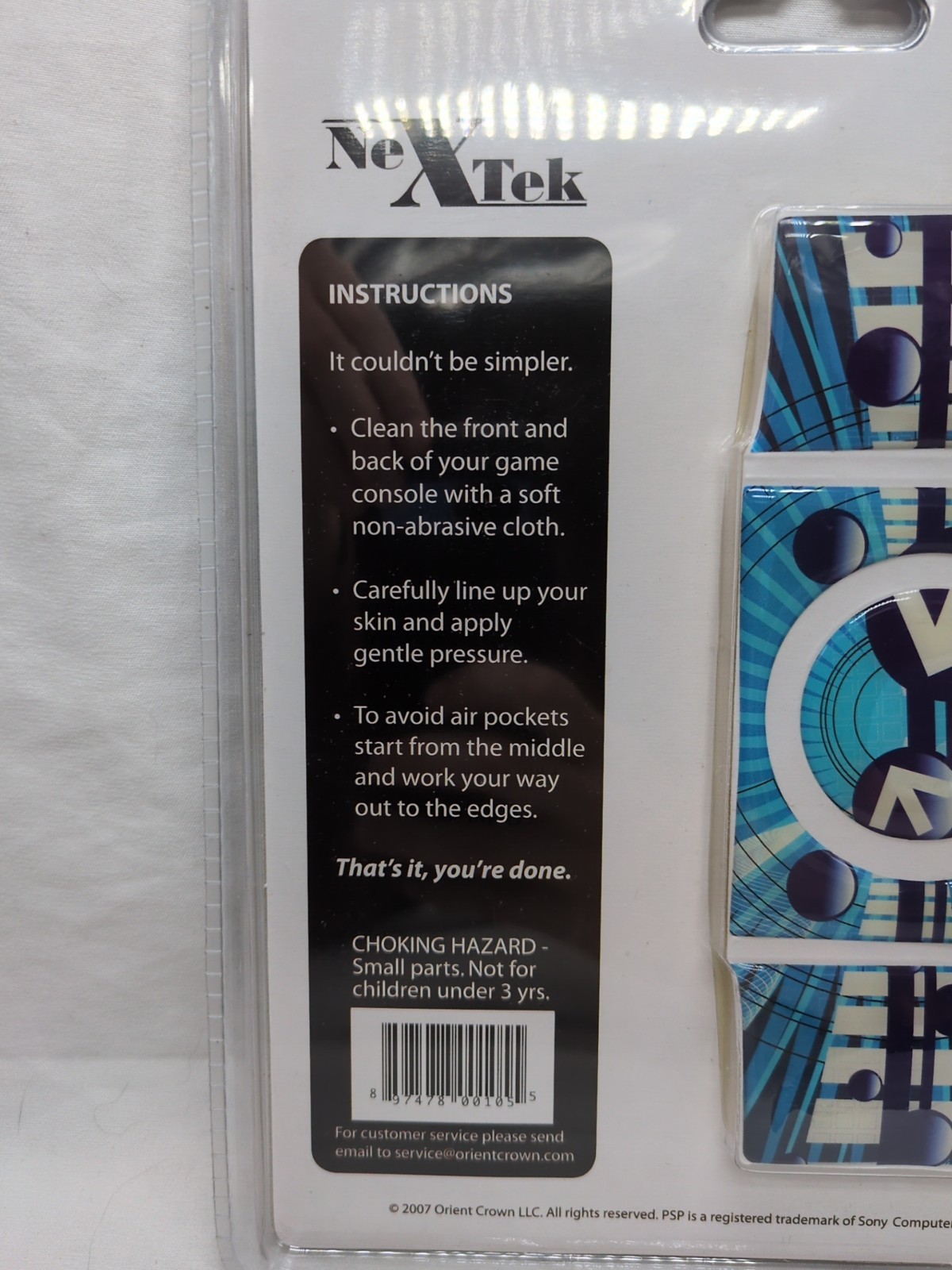 PSP Skins NeXtek Video Game Accessory
