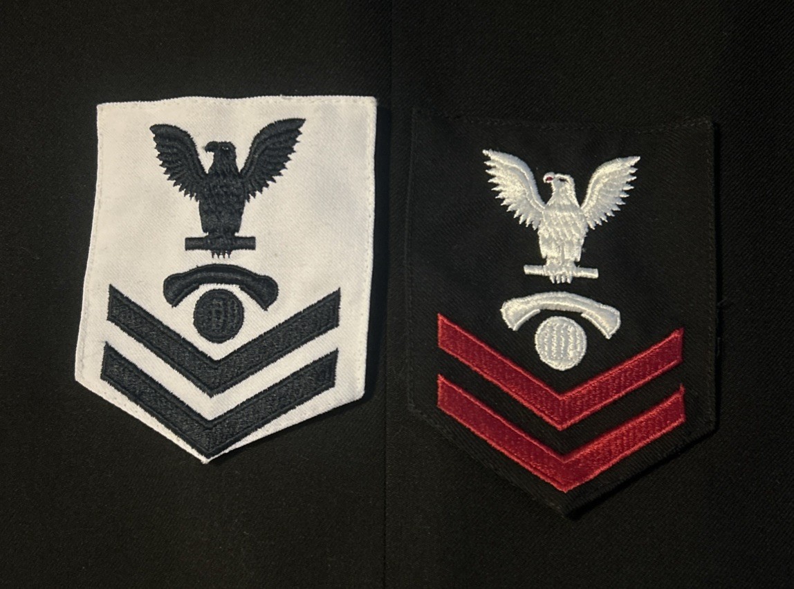 US Navy PO2/E5 Rate (2) Interior Communications Electrician Petty Officer 2 USN