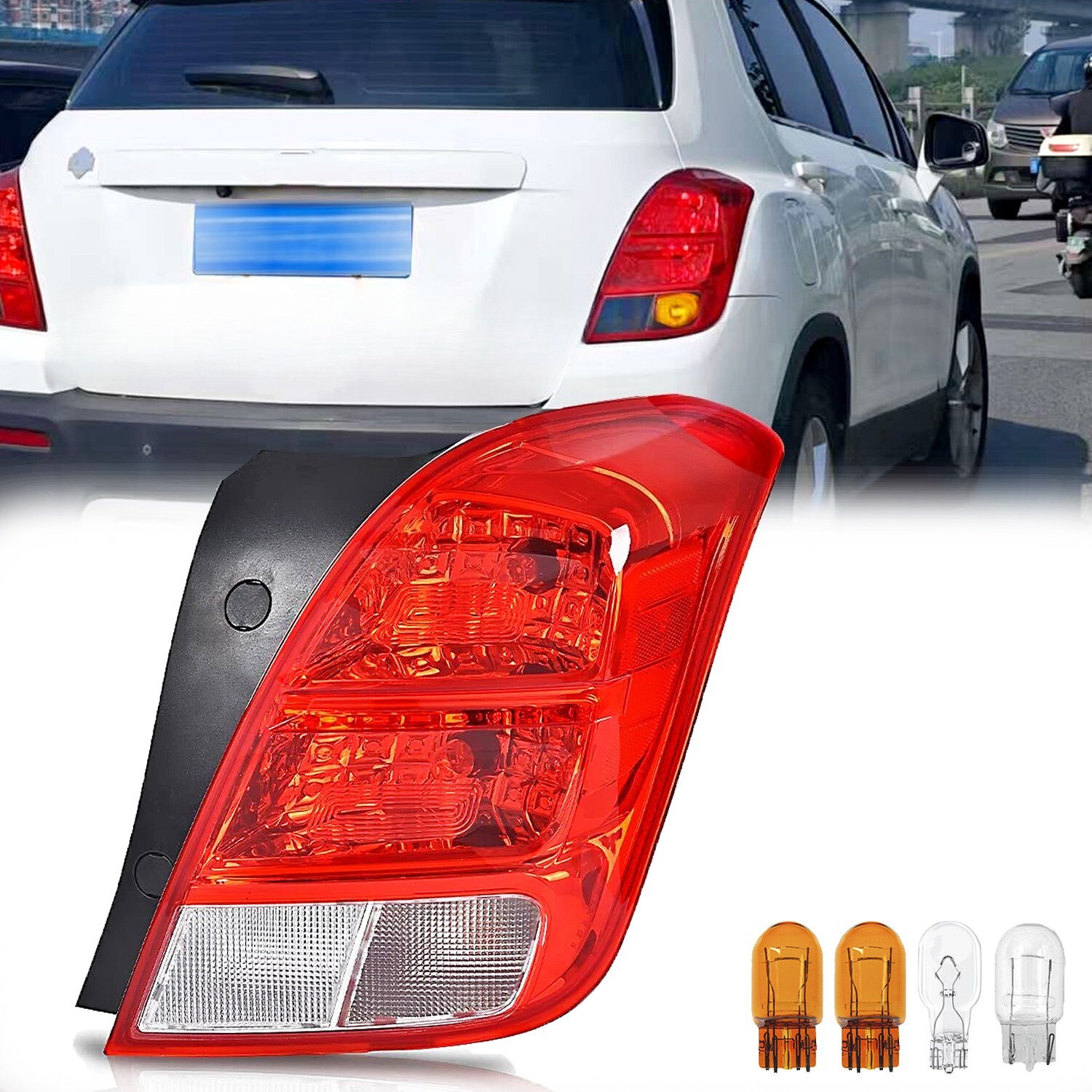 For 2013-2022 Chevy Trax LS Halogen Tail Light Brake Lamp Passenger Side 13-22