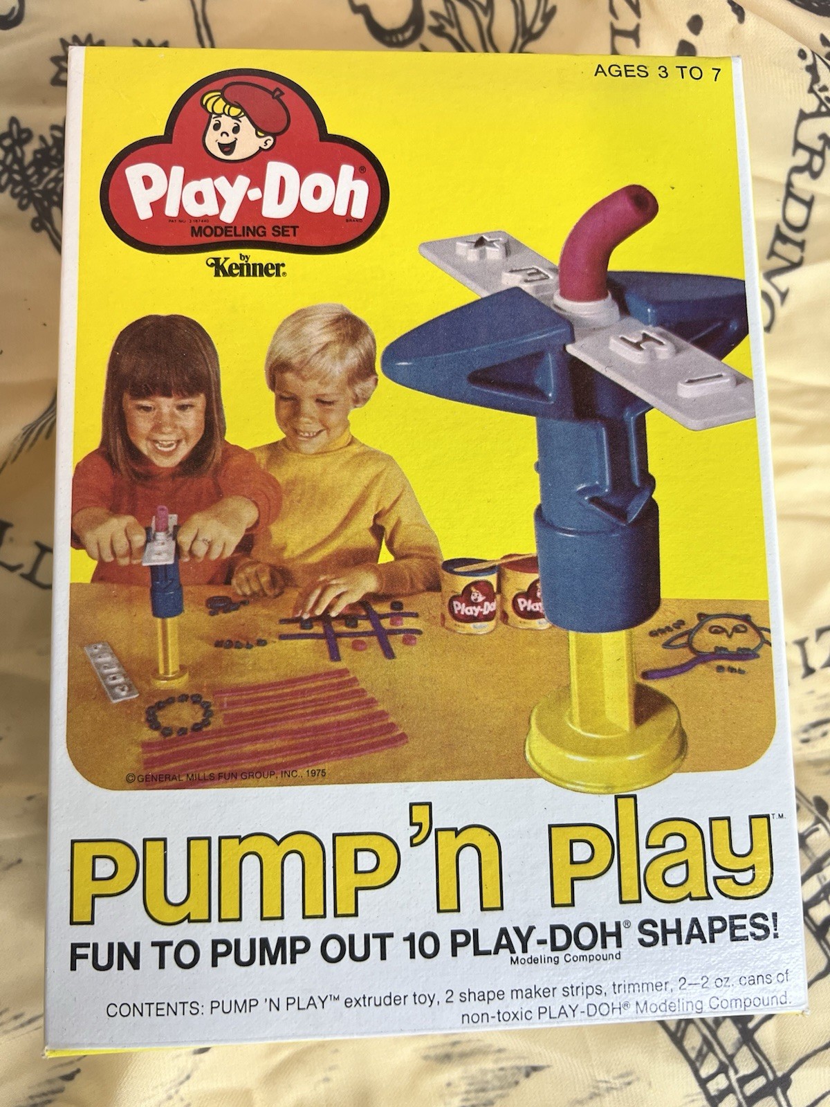 VINTAGE 1977 KENNER PLAY-DOH PUMP N PLAY NEVER USED NO PLAY-DOH INCLUDED