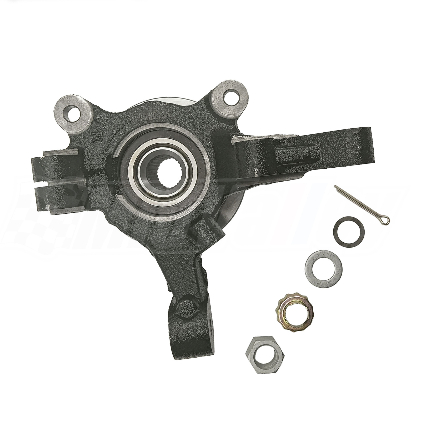 Front Right Steering Knuckle & Wheel Hub Bearing for 07 - 12 Dodge Caliber 2.0L