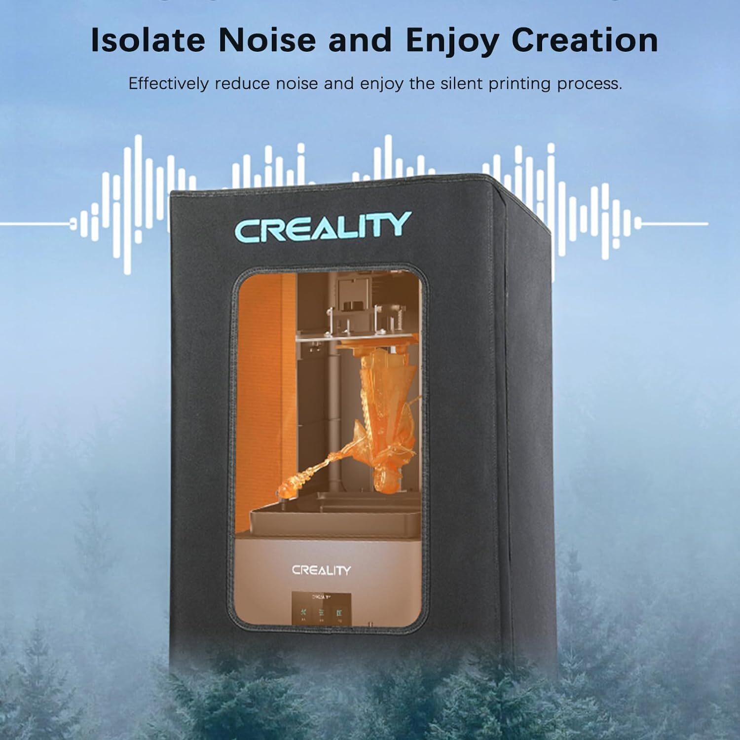 Creality Resin 3D Printer Enclosure Protective Cover for HALOT ONE/PLUS/PRO/ SKY