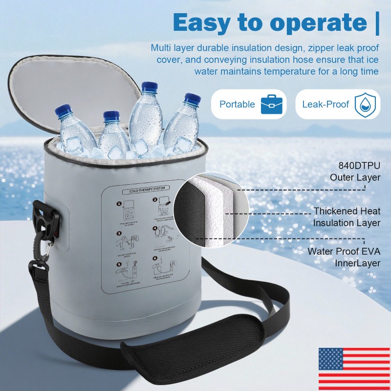 Cold Therapy Machine Ice Cryotherapy For Knee Ankle Foot Surgery Pain Relief