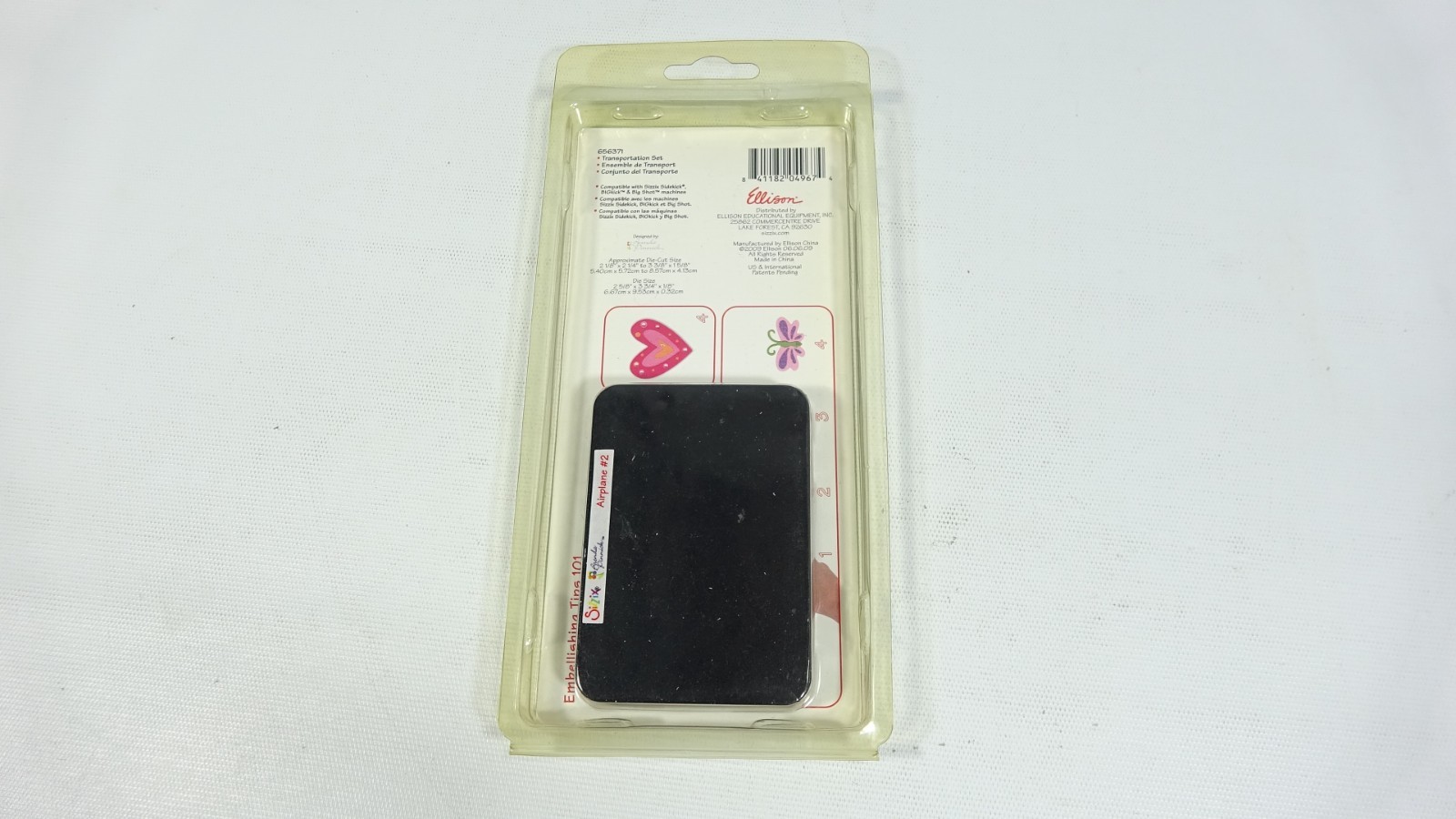 2009 Sizzix 3 Die Set Transportation Set 656372