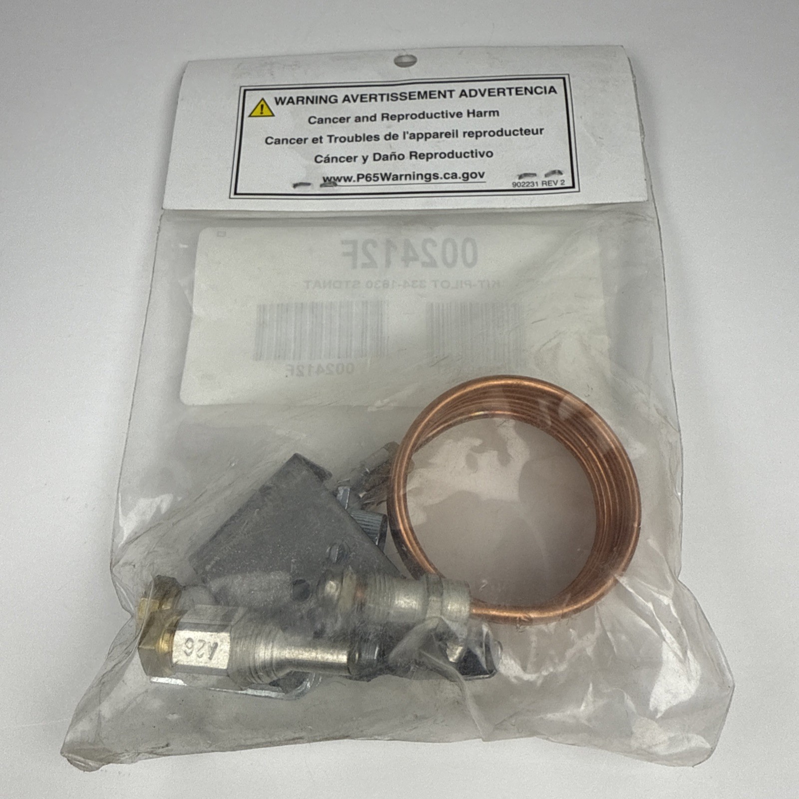 Raypak Thermocouple Kit #002412F Pilot 3334-404-STD NAT