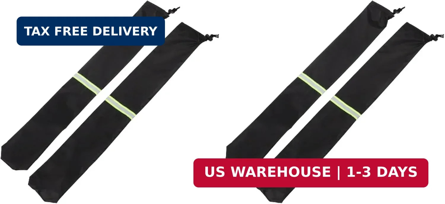 4Pcs Wiper Protectors, 25.5x3.9in Polyester Car Windshield Wiper Cover, 210D Wat
