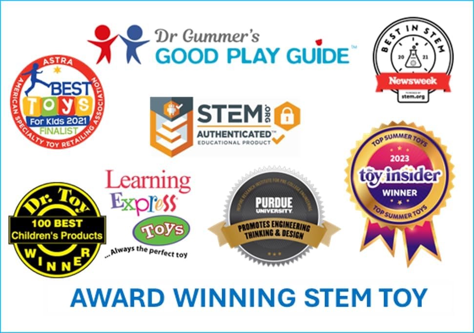 Electronics Learning Kit for Kids - Over 100 Projects & Circuit Building Fun