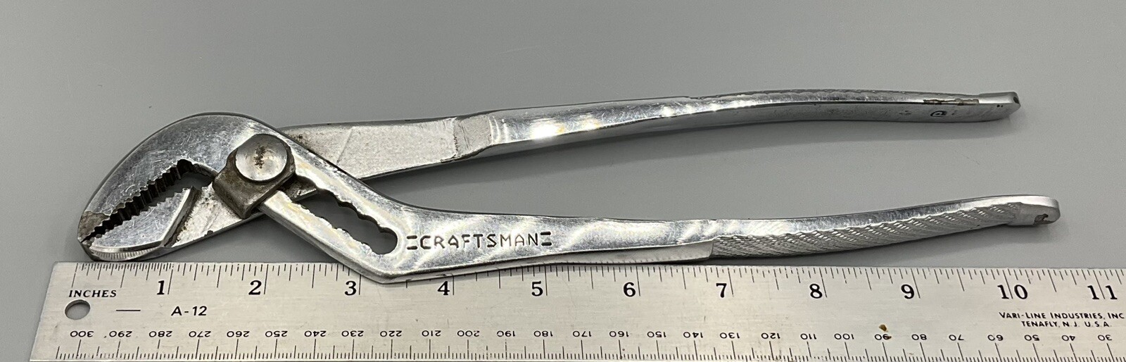 Vtg Craftsman Circle P ℗ 7 Position Adjustable Slip Joint Pliers 10.5"