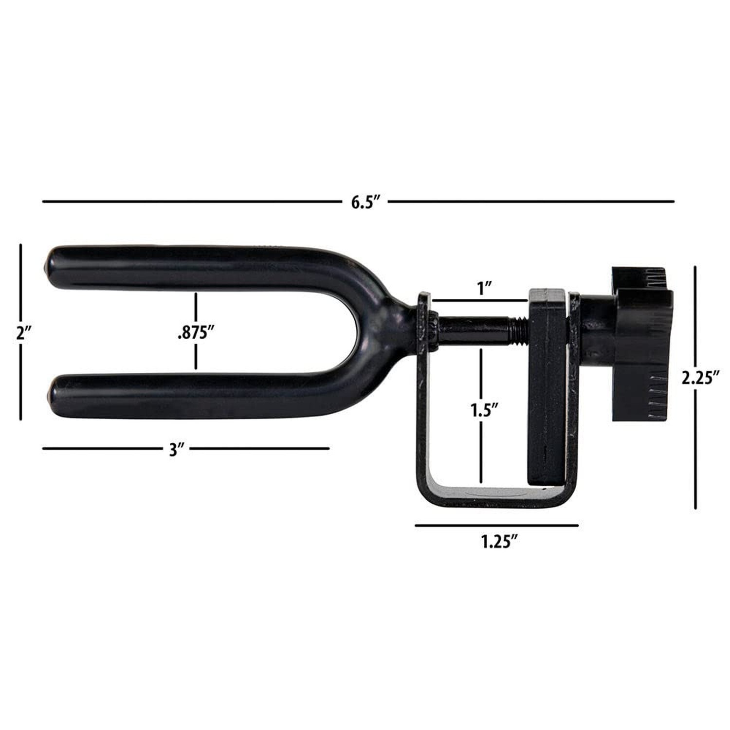 Summit TreestandsShooting Rails and Foot Rests Pack of 1 Black