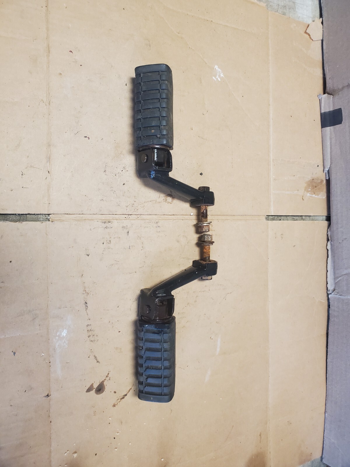 1980 Kawasaki KZ1300 Touring OEM Rear Foot Pegs/Mounts (Set 2) L & R