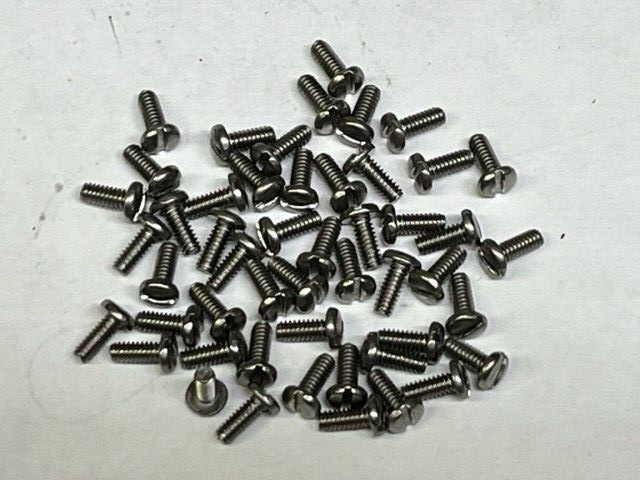 Rochester Quadrajet throttle shaft screws Stainless Steel qt 50