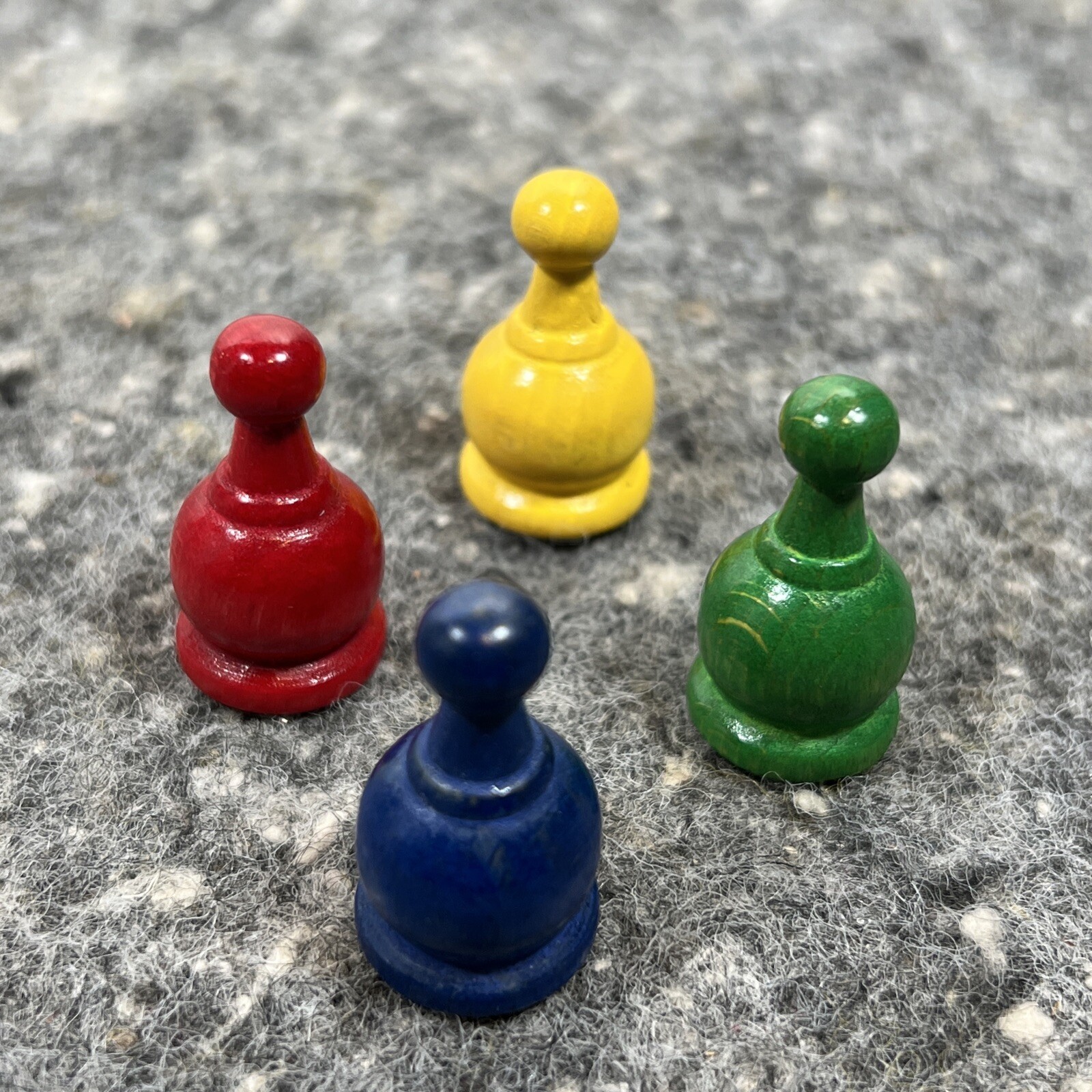 Parcheesi Board Game Replacement Pieces Wooden Tokens, Dice, Shaker - You Pick