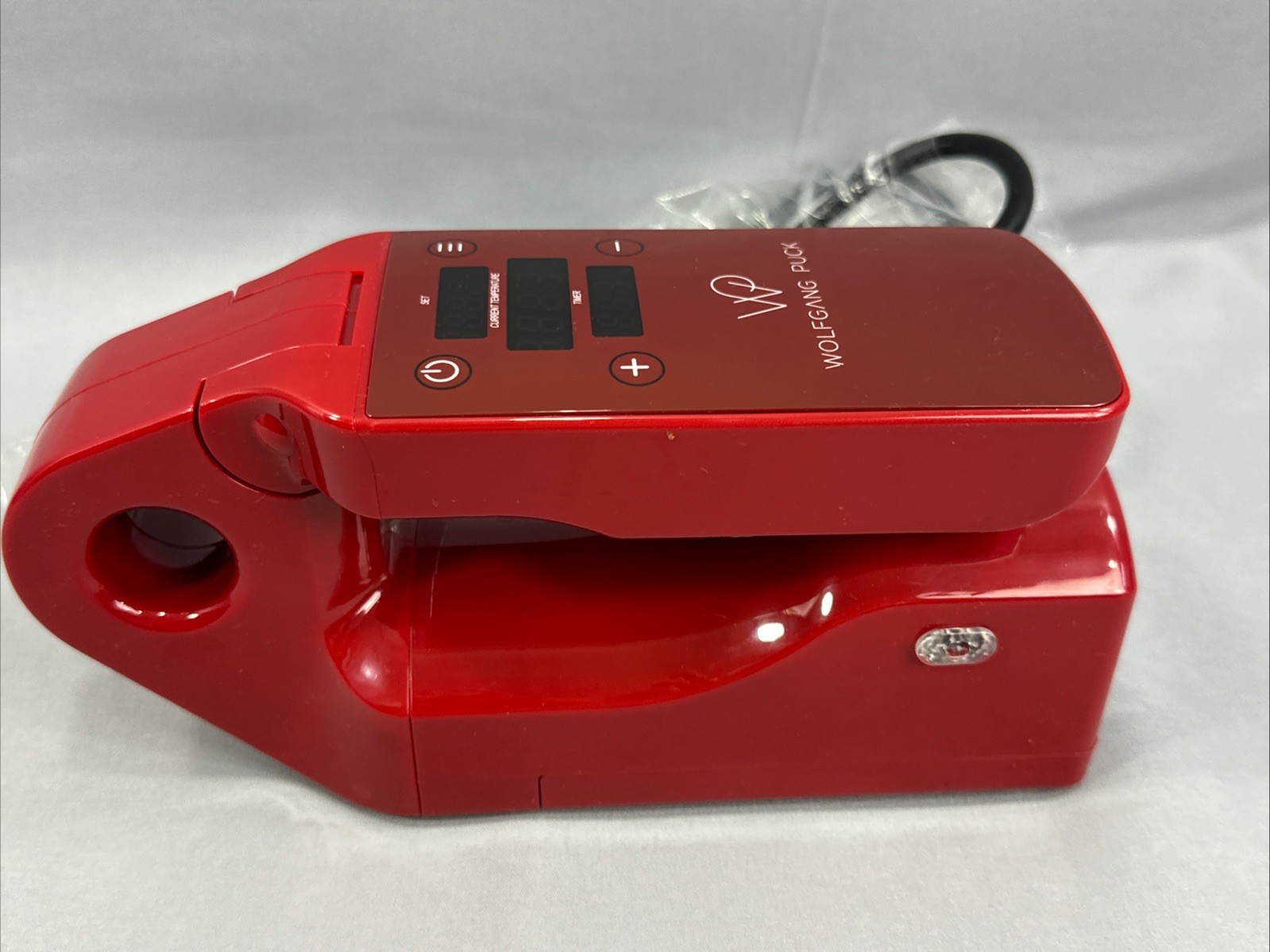 Wolfgang Puck Compact Clip ‎️‍‎️‍Sous Vide Precision Cooker Inversion Red