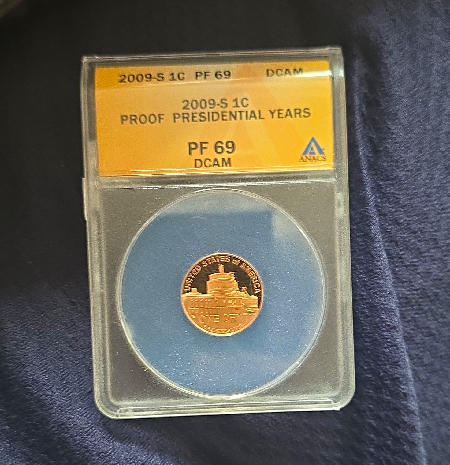 2009-S Lincoln Bicentennial Presidency 1C Proof PF69 DCAM ANACS