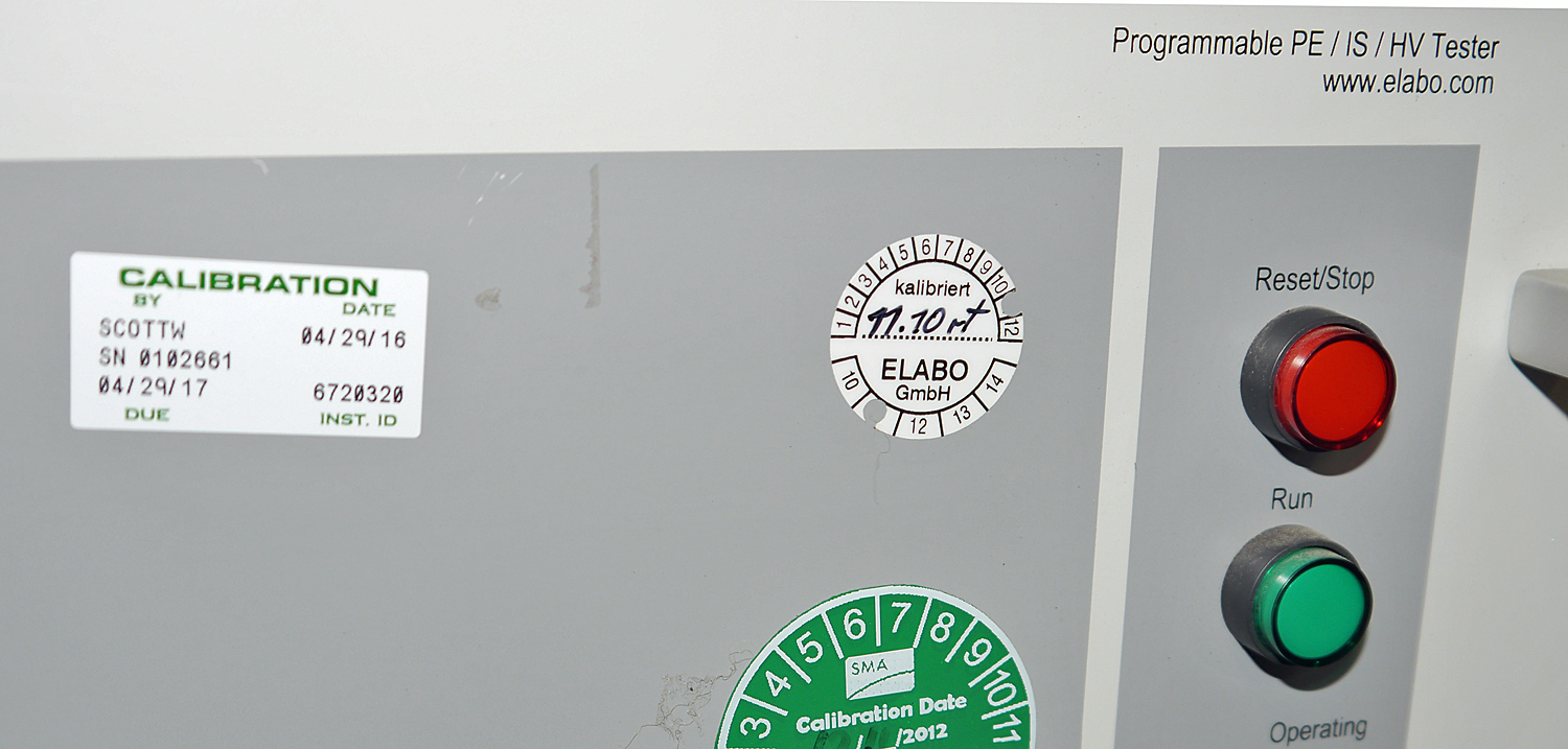2010 Elabo Programmable PE/ISO/HV High-Performance Combi-Tester F7-1M Voltage