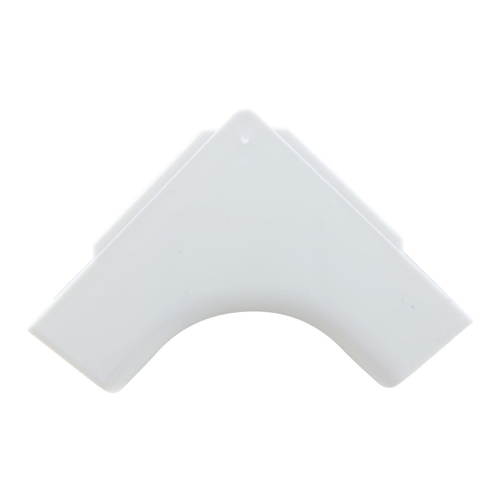 Construct Pro Raceway INSIDE Corner Adapters (1.38-inch, 5-Pack, White)