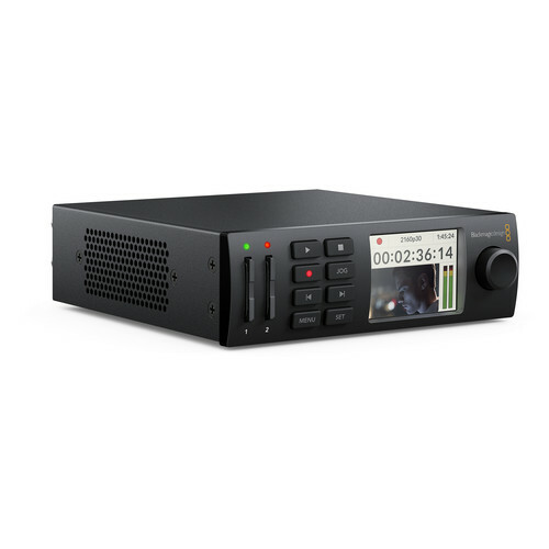 Blackmagic Design Hyperdeck Studio Mini ultra MD LCD recorder broadcast deck