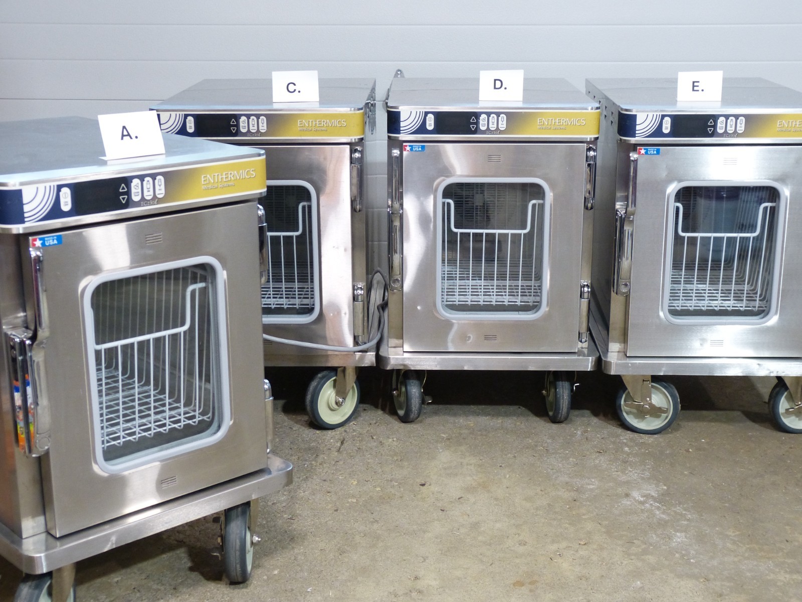 Enthermics Medical Systems EC230L Fluid Warming Cabinets  TESTED