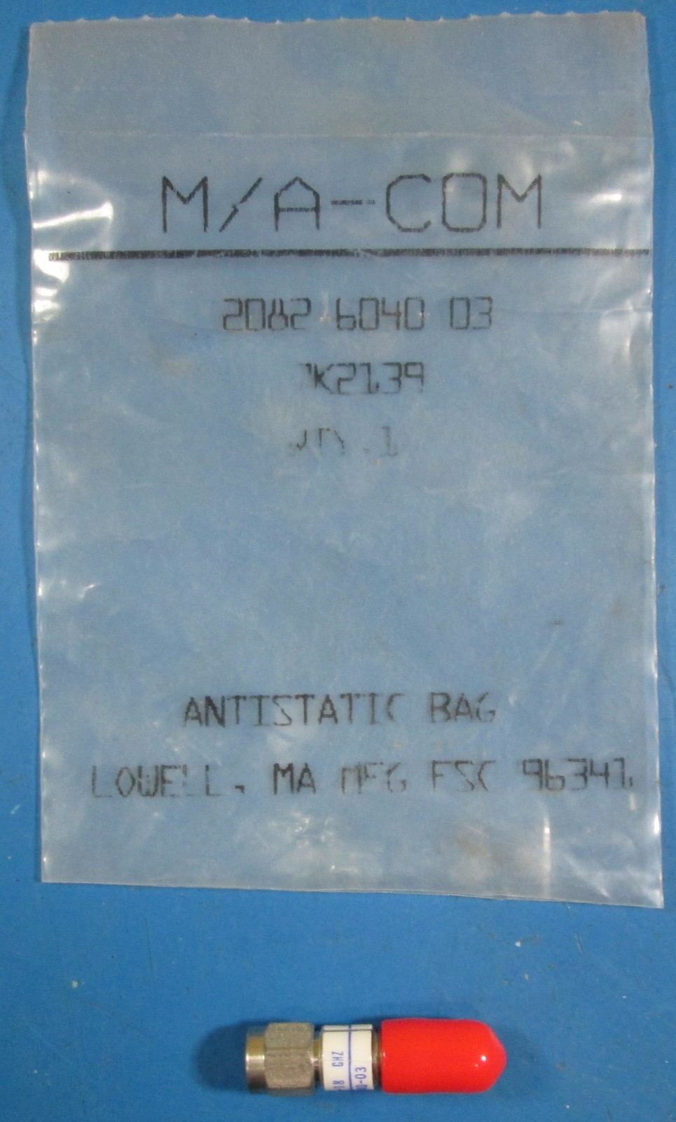 Macom Fixed Attenuator 2082-6040-03 DC-18 GHZ